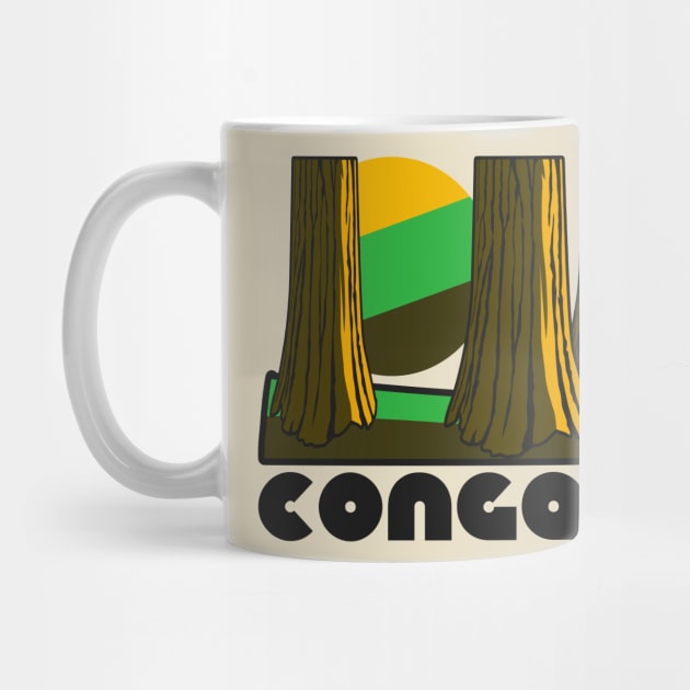 Retro Congaree ))(( Tourist Souvenir National Park Design by darklordpug